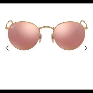 Women's Ray-Ban RB3447 Round Metal Sunglasses